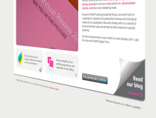 website design for asap digital, web, website, design, asap digital