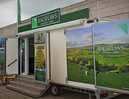 newly designed bagshaws corporate hospitality unit