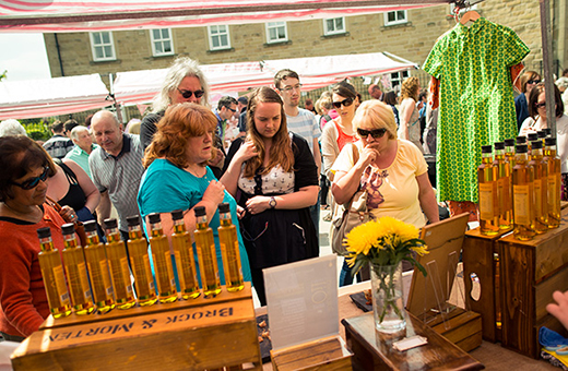 brock and morton rapeseed oil stall
