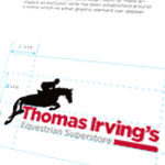 website and print design, web, print, thomas irving, equestrian superstore, horse