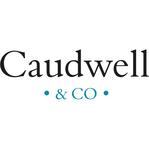 caudwell and co, property estate agent, branding logo, graphic design
