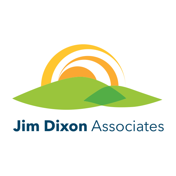 Jim dixon associates, branding logo, graphic design